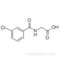ACIDE (3-CHLORO-BENZOYLAMINO) -ACÉTIQUE CAS 57728-59-3